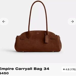 Coach Empire Carryall in Rich Brown
